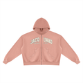 Hoodie of the JacquardStudios Wash Fleece Tracksuit in Pink