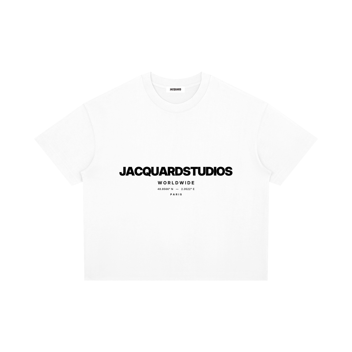 JacquardStudios Worldwide T-Shirt in White
