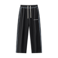 JacquardStudios Sunfaded Edge Fleece Sweatpants in Washed Black