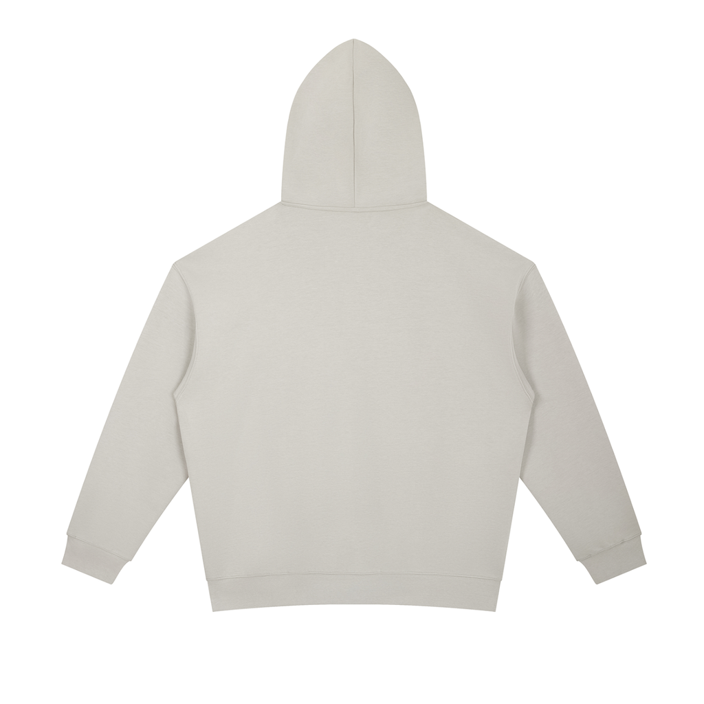 JacquardStudios Golden Essential Heavyweight Hoodie in Gray, alternate view