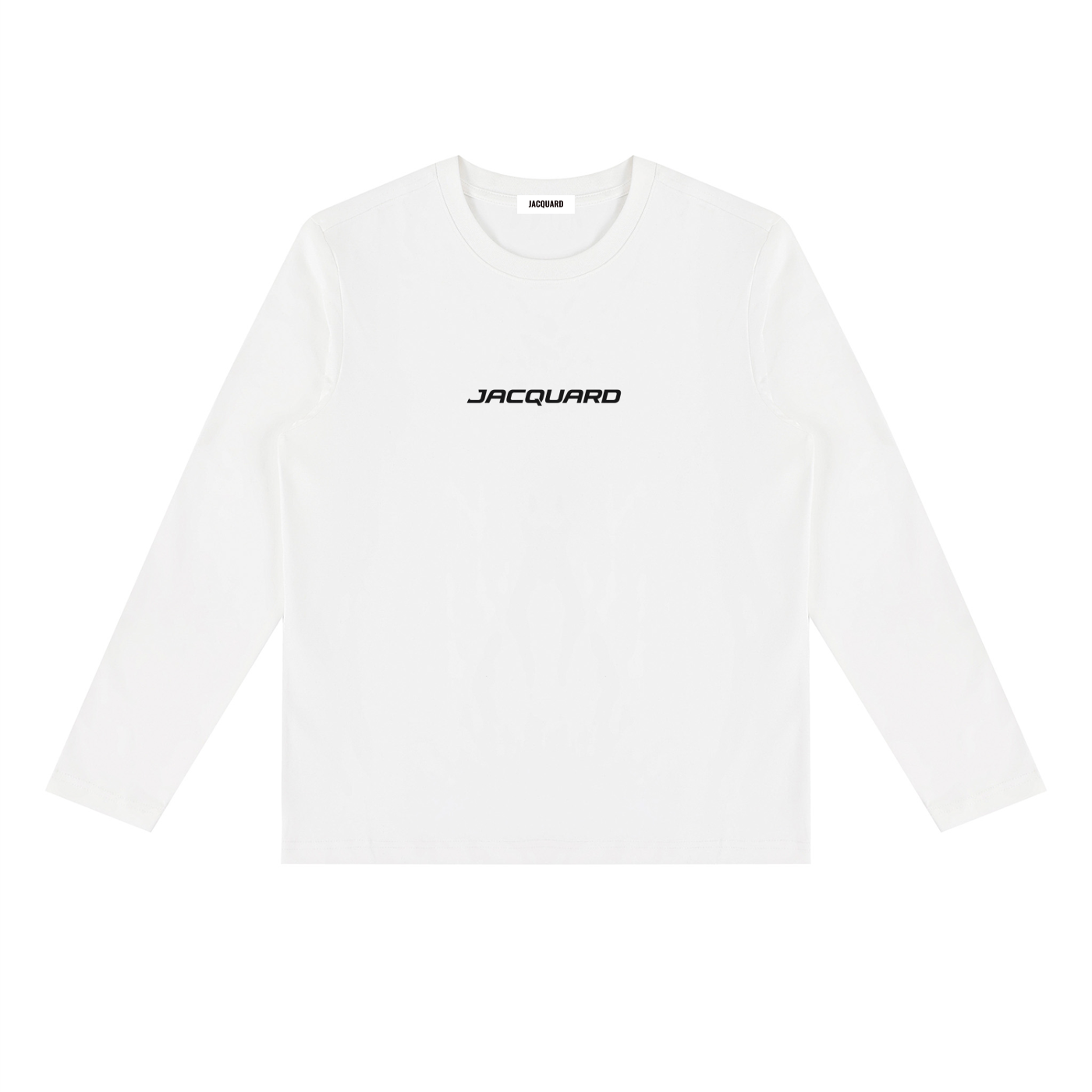 JacquardStudios Unisex Heavyweight Long Sleeve in White