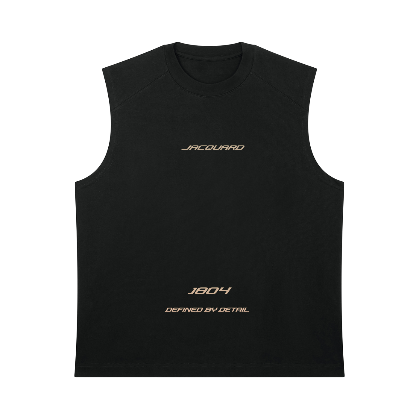 JacquardStudios Triple Men’s Heavyweight Tank Top in Black