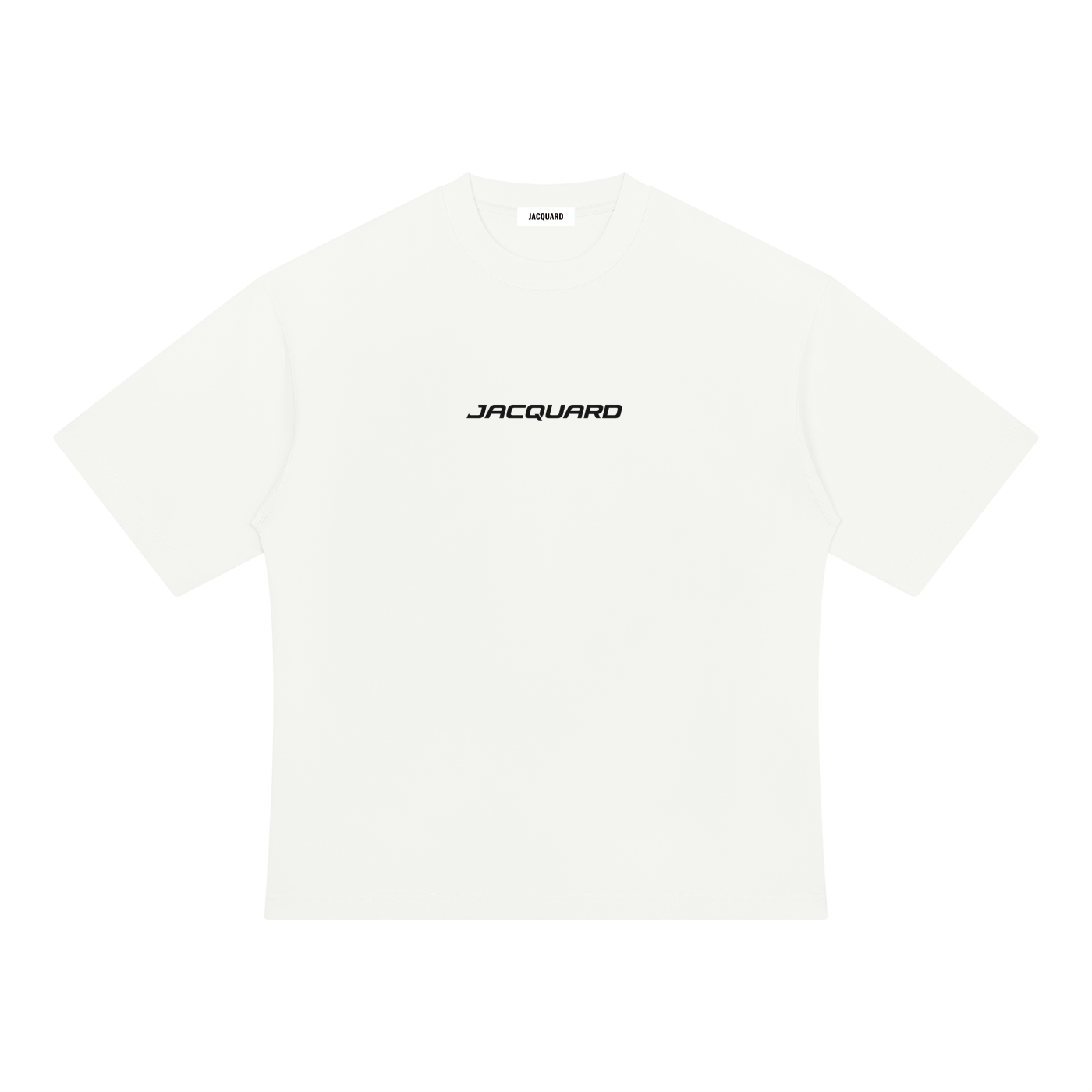 JacquardStudios Unisex Heavyweight Oversized T-Shirt in White