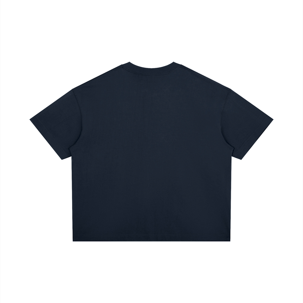 JacquardStudios Defined by T-Shirt in Navy Blue, alternate view