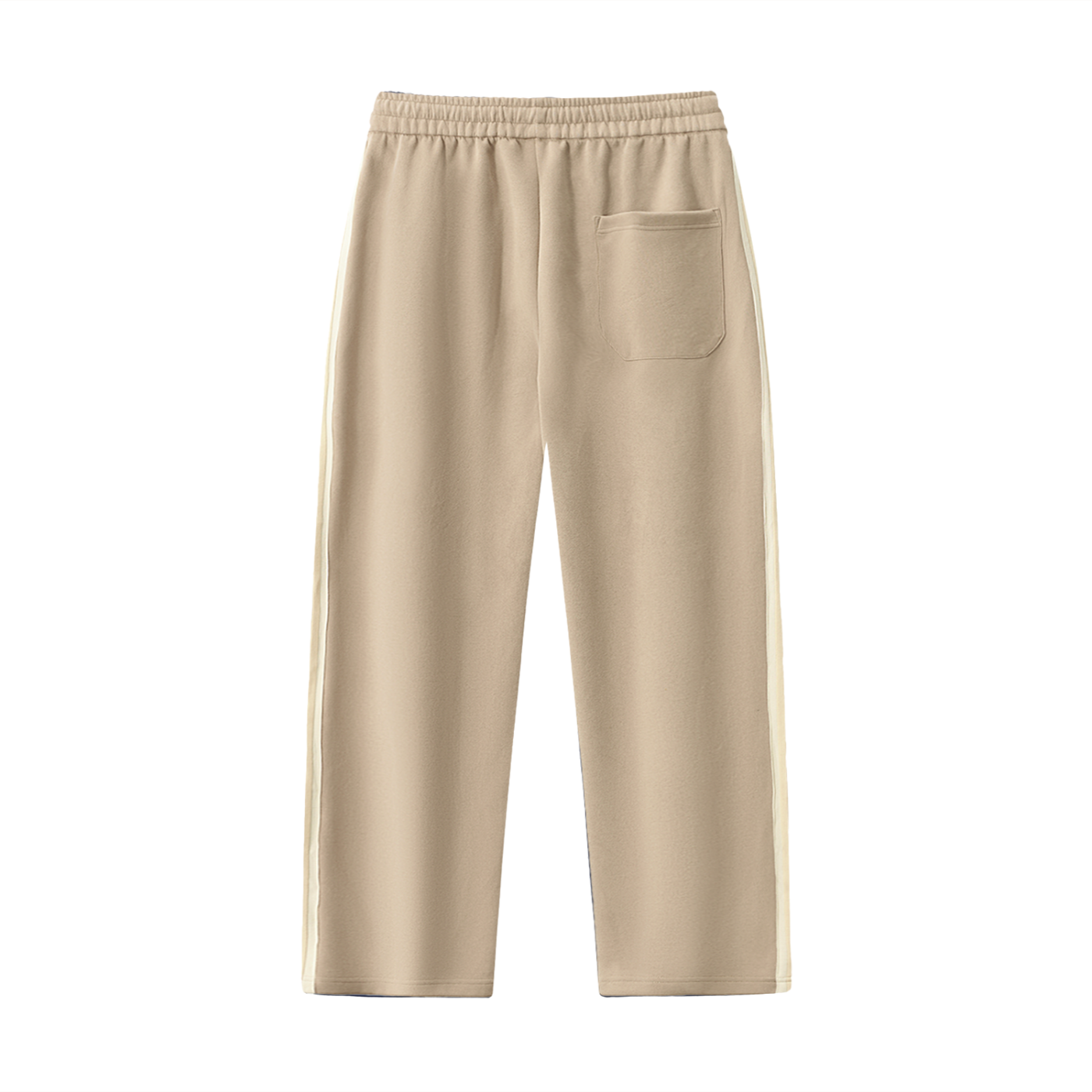 JacquardStudios Atelier Stripe Straight Pants in Khaki, alternate view