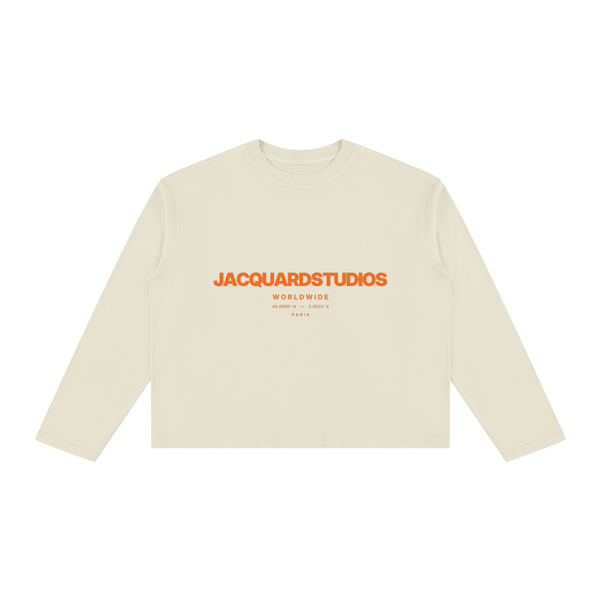 JacquardStudios Worldwide Orange Longsleeve in Apricot