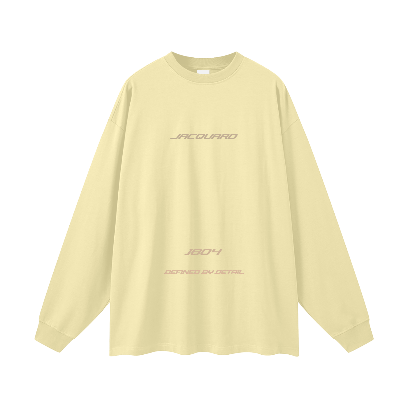 JacquardStudios Golden Oversized Unisex Long Sleeve in Yellow