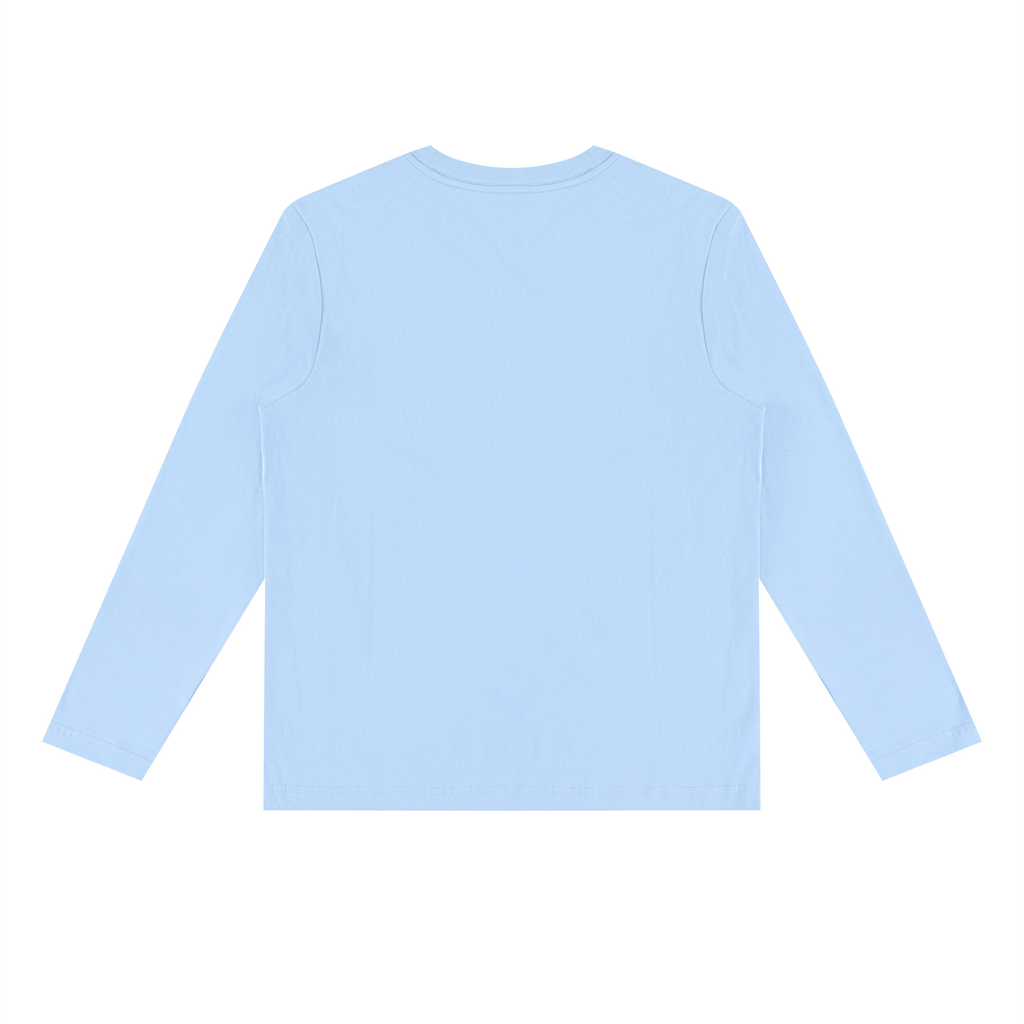 JacquardStudios Unisex Heavyweight Long Sleeve in Sky Blue, alternate view