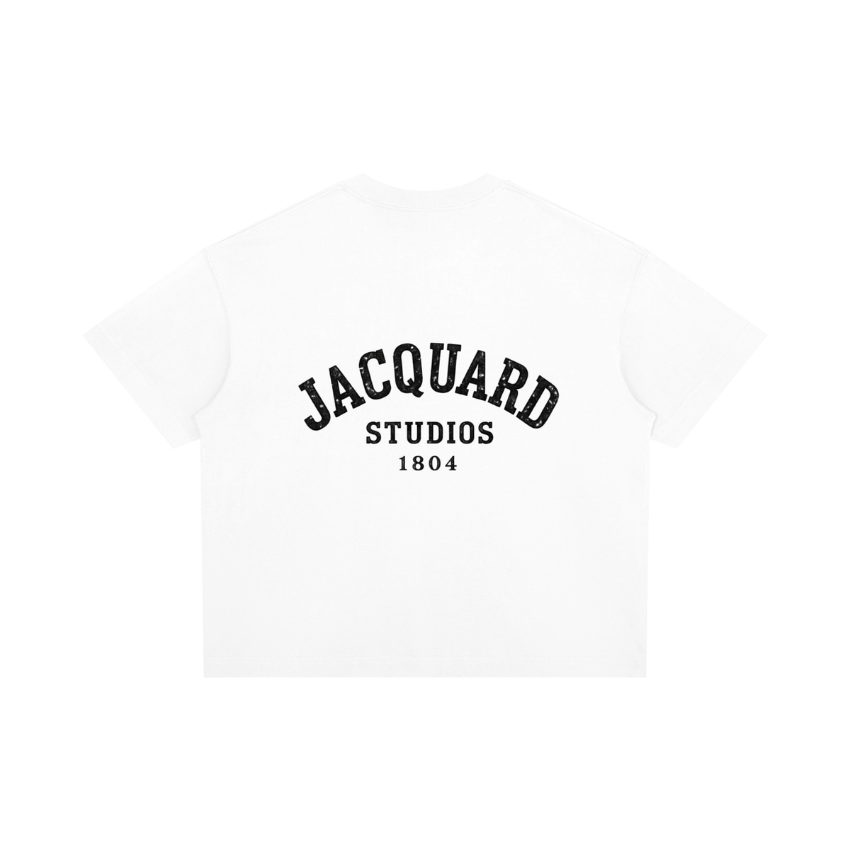 JacquardStudios 1804 T-Shirt in White, alternate view