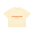 JacquardStudios Worldwide Orange T-Shirt in Apricot