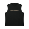 JacquardStudios Golden Men’s Heavyweight Tank Top in Black