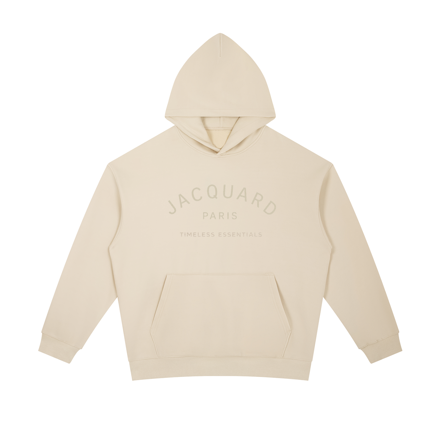 JacquardStudios Paris Essential Heavyweight Hoodie in Camel