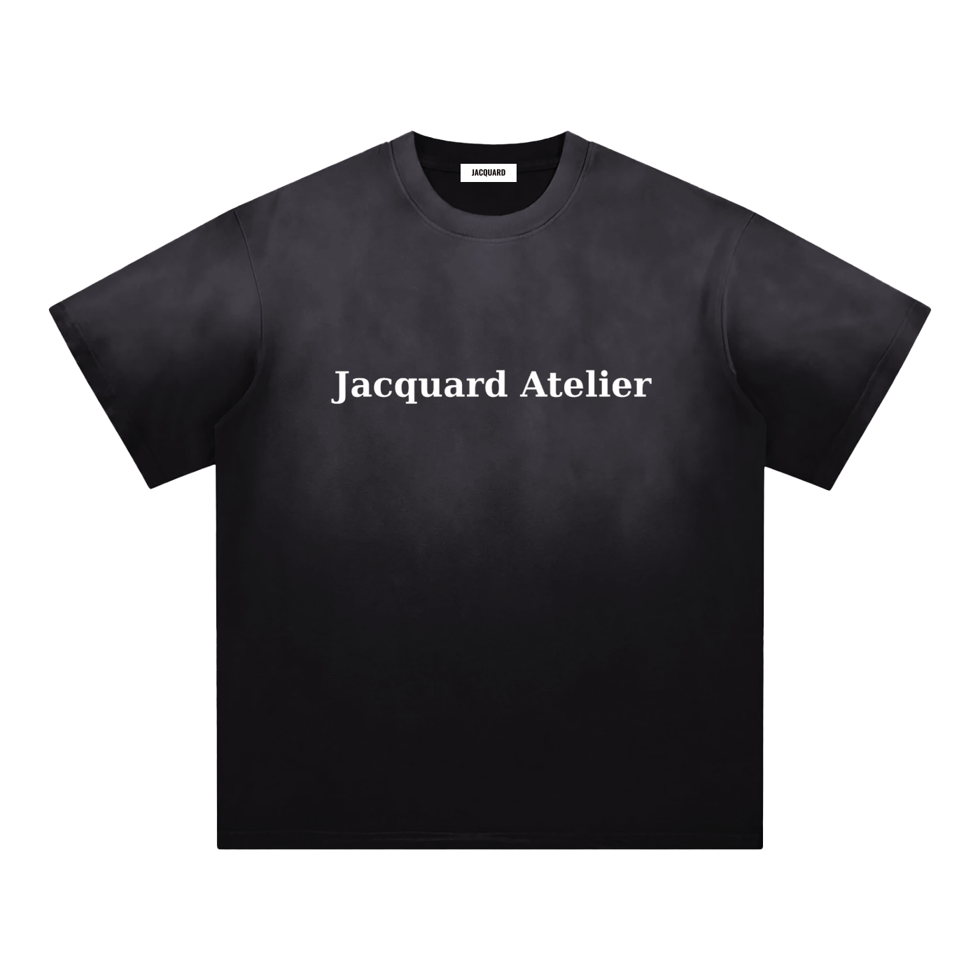 JacquardStudios Atelier Sunfade Edge T-Shirt in Black