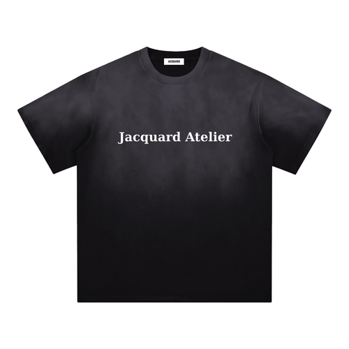 JacquardStudios Atelier Sunfade Edge T-Shirt in Black