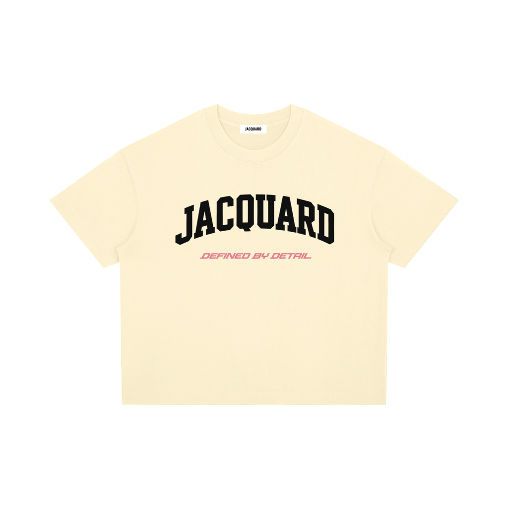 JacquardStudios Defined by T-Shirt in Apricot