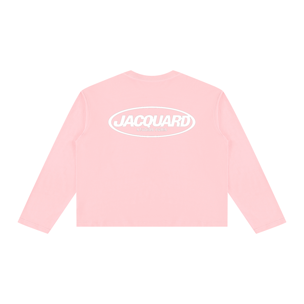 JacquardStudios Logo Longsleeve in Pink, alternate view