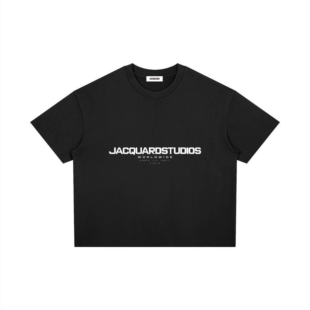 JacquardStudios Worldwide T-Shirt in Black