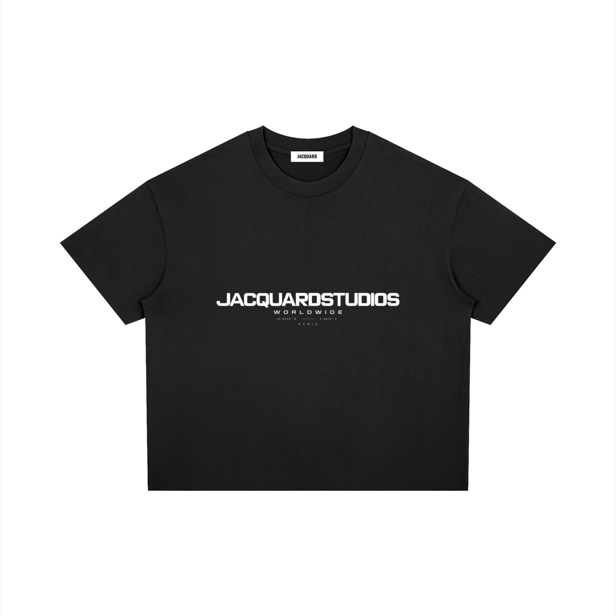 JacquardStudios Worldwide T-Shirt in Black