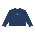 JacquardStudios Logo Longsleeve in Navy Blue