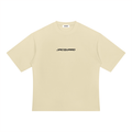 JacquardStudios Unisex Heavyweight Oversized T-Shirt in Khaki