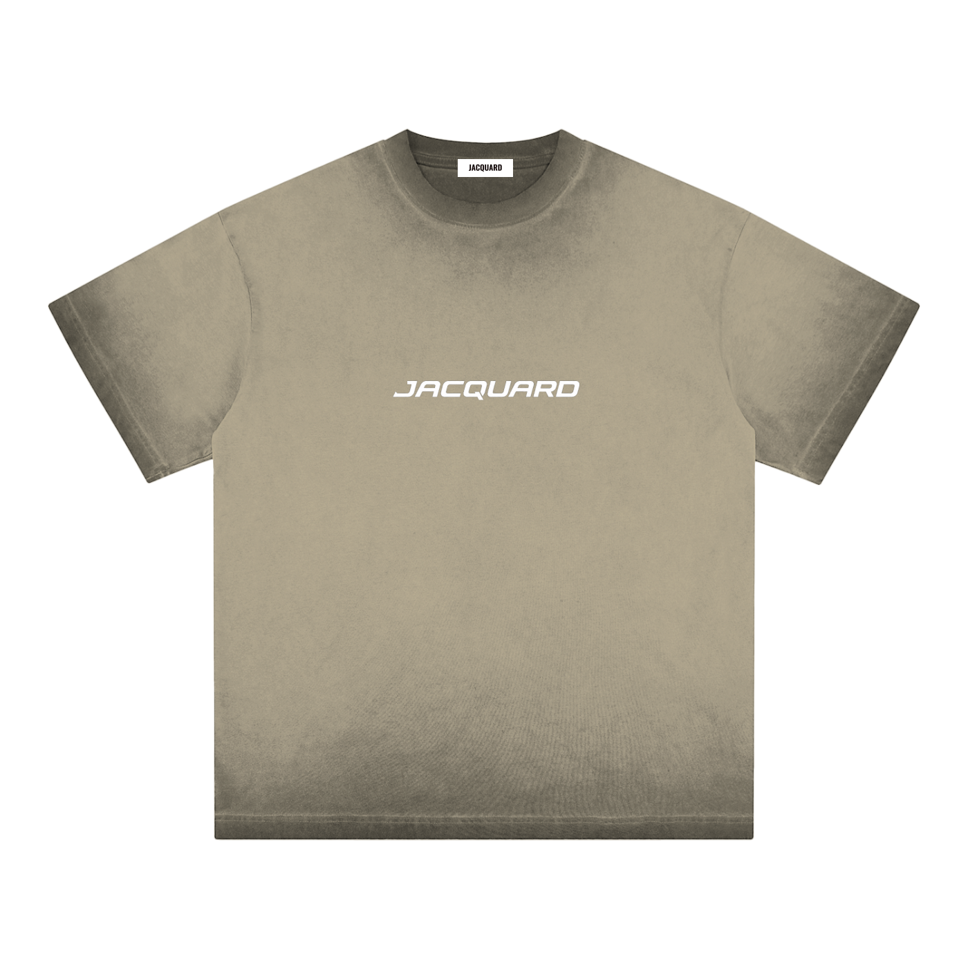 JacquardStudios Reverse Dyed Loose T-Shirt in Green