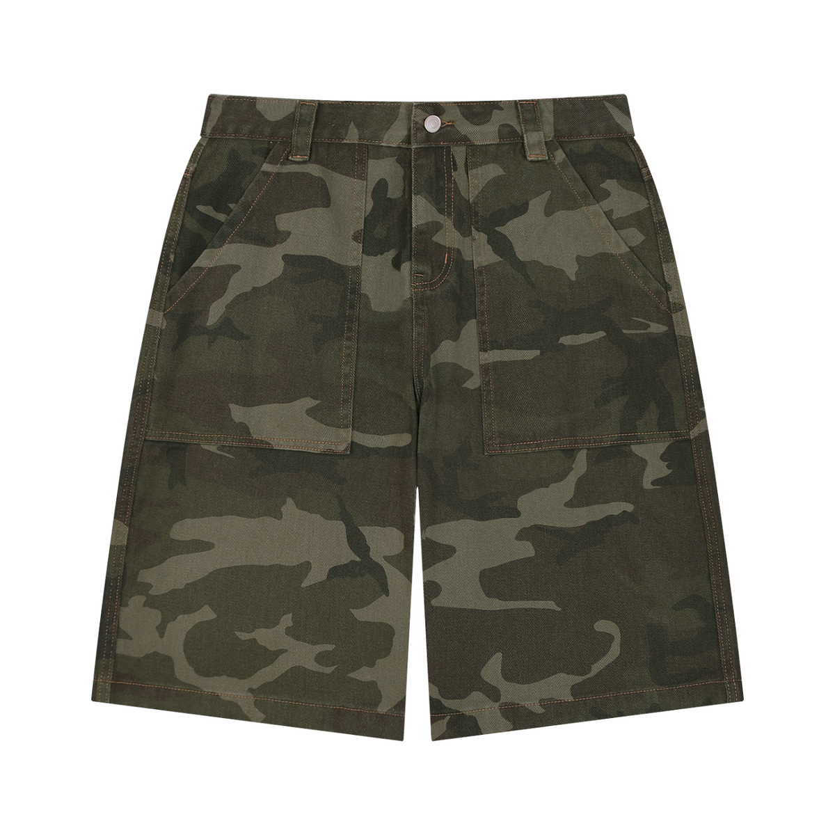 JacquardStudios Camo Shorts in Green Camo
