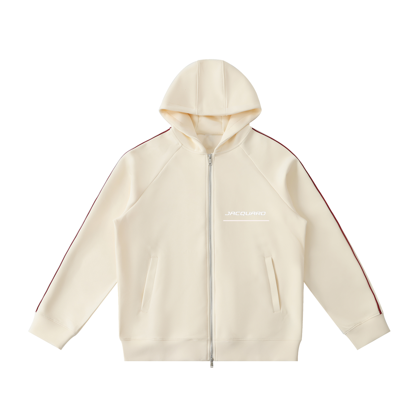 JacquardStudios Heavyweight Sleeve Zip in Apricot