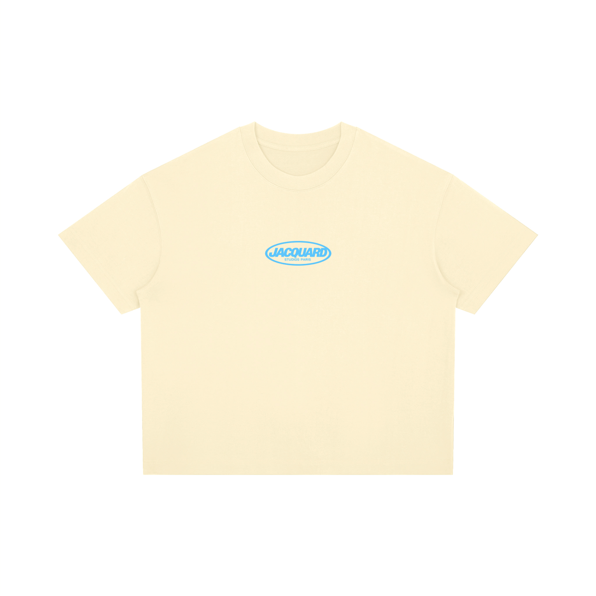 JacquardStudios Logo T-Shirt in Apricot
