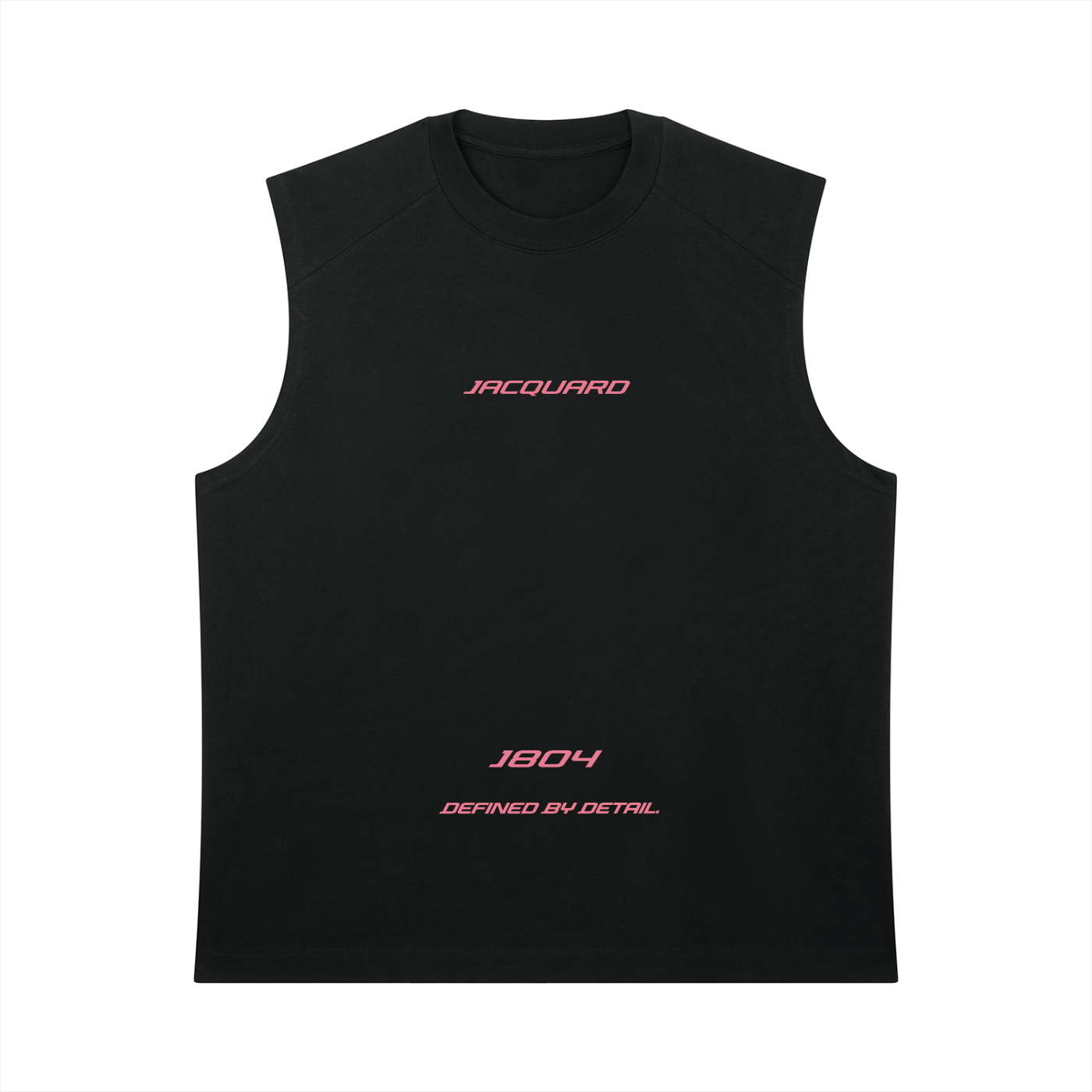 JacquardStudios Triple Men’s Heavyweight Tank Top in Black