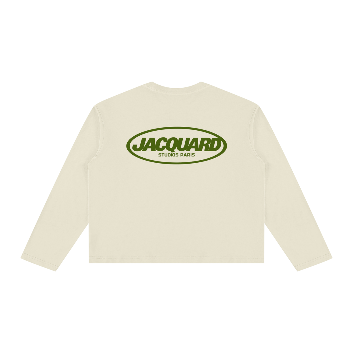 JacquardStudios Logo Longsleeve in Apricot, alternate view