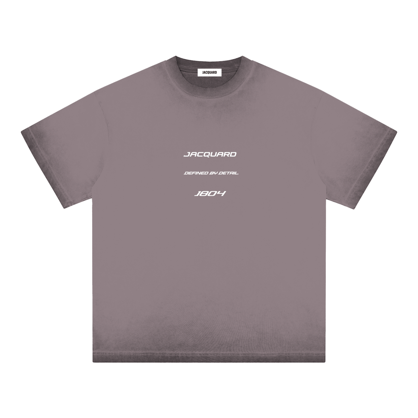JacquardStudios Triple Reverse Dyed Loose T-Shirt in Purple