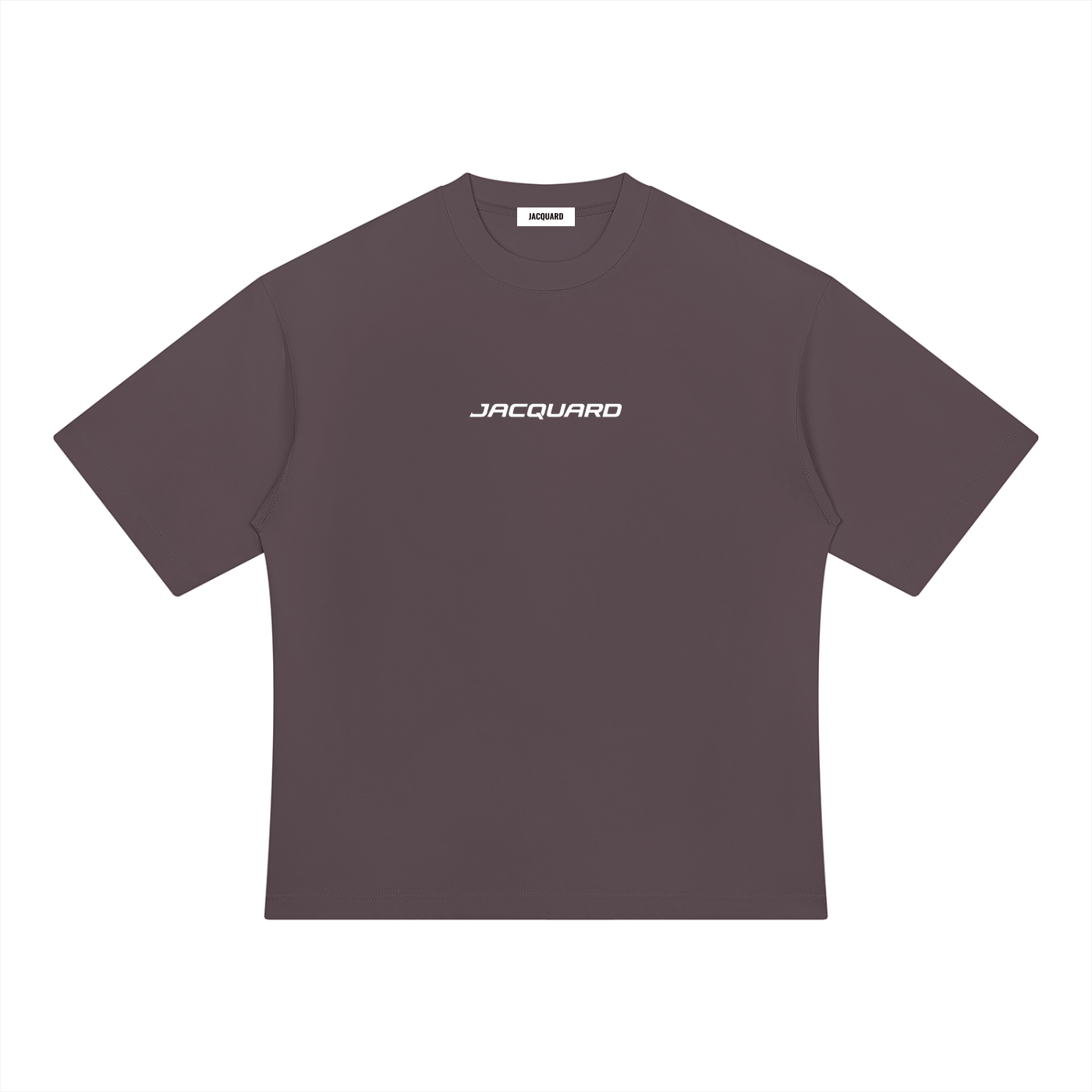 JacquardStudios Unisex Heavyweight Oversized T-Shirt in Purple