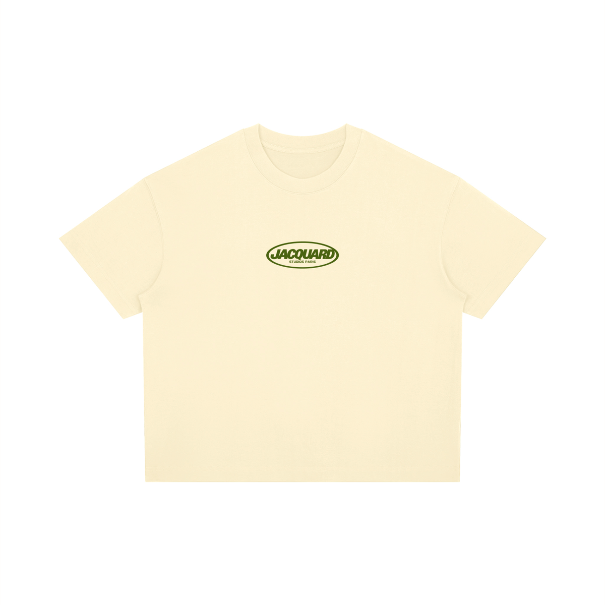 JacquardStudios Logo T-Shirt in Apricot