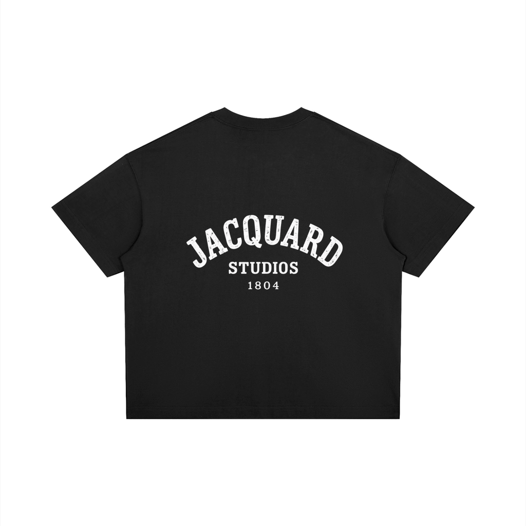 JacquardStudios 1804 T-Shirt in Black, alternate view