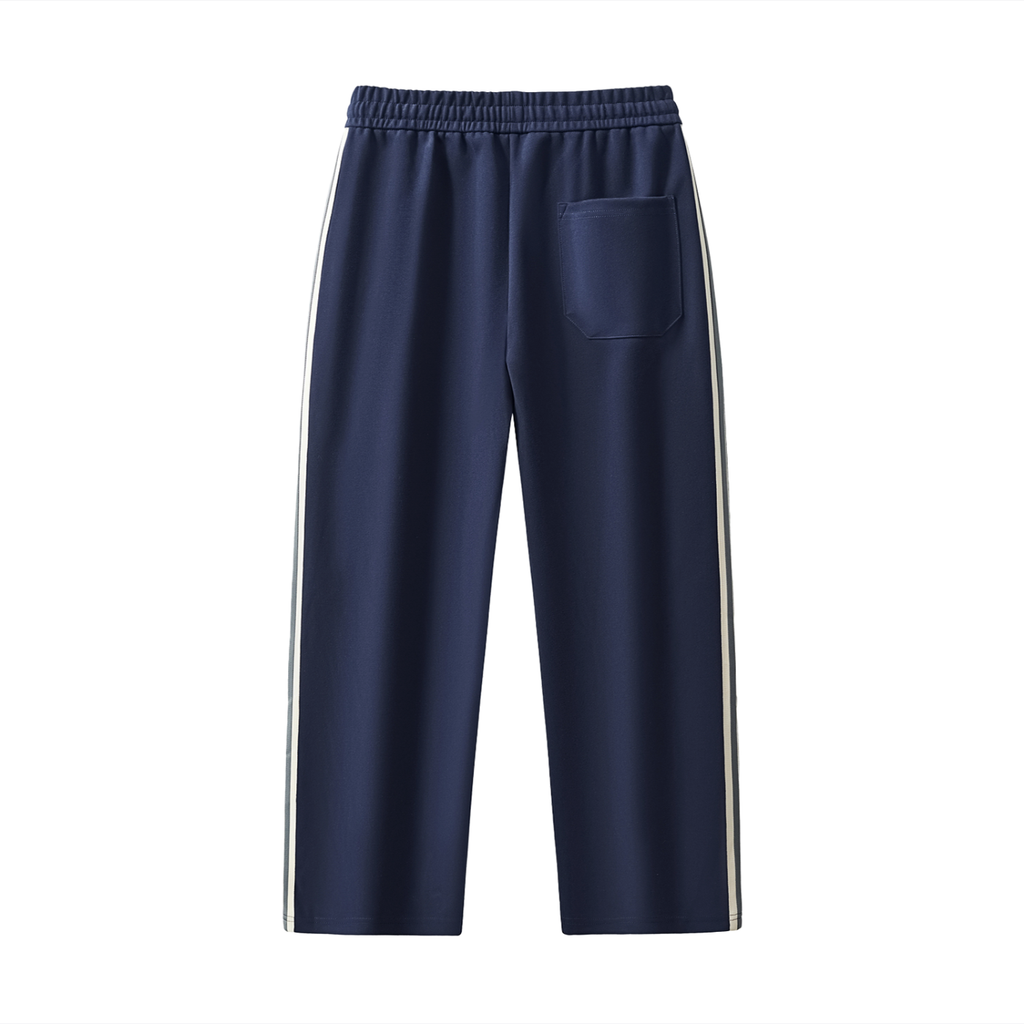 Pants of the JacquardStudios Atelier Stripe Tracksuit in Royal Blue, alternate view