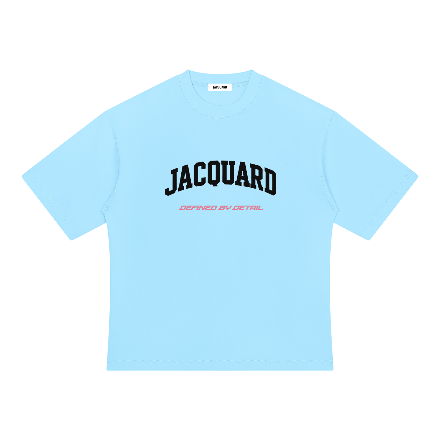 JacquardStudios Defined Unisex Heavyweight Oversized T-Shirt in Blue