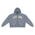 Hoodie of the JacquardStudios Wash Fleece Tracksuit in Washed Blue
