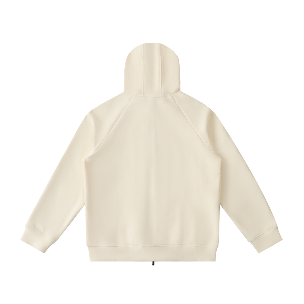 JacquardStudios Heavyweight Sleeve Zip in Apricot, alternate view