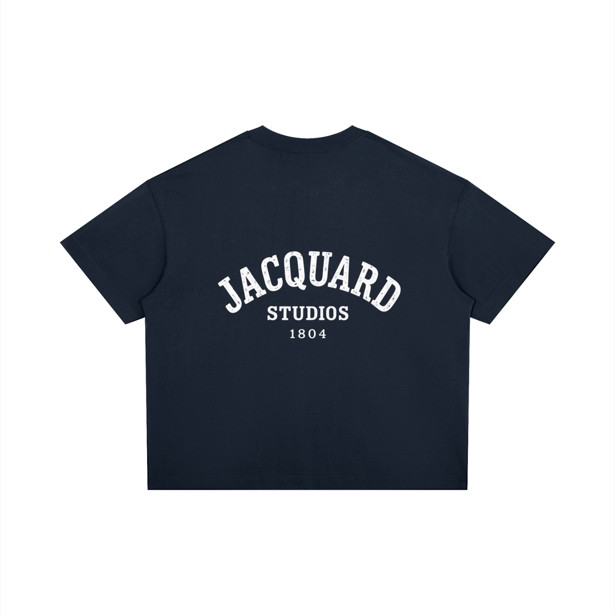 JacquardStudios 1804 T-Shirt in Navy Blue, alternate view