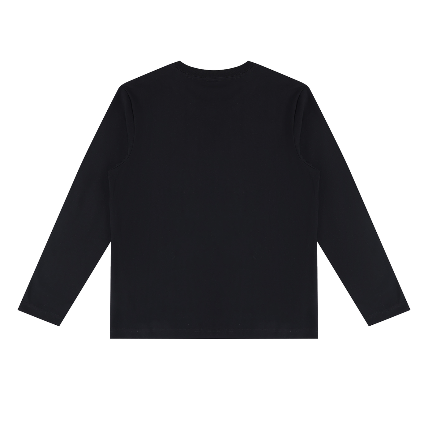 JacquardStudios Unisex Heavyweight Long Sleeve in Black, alternate view
