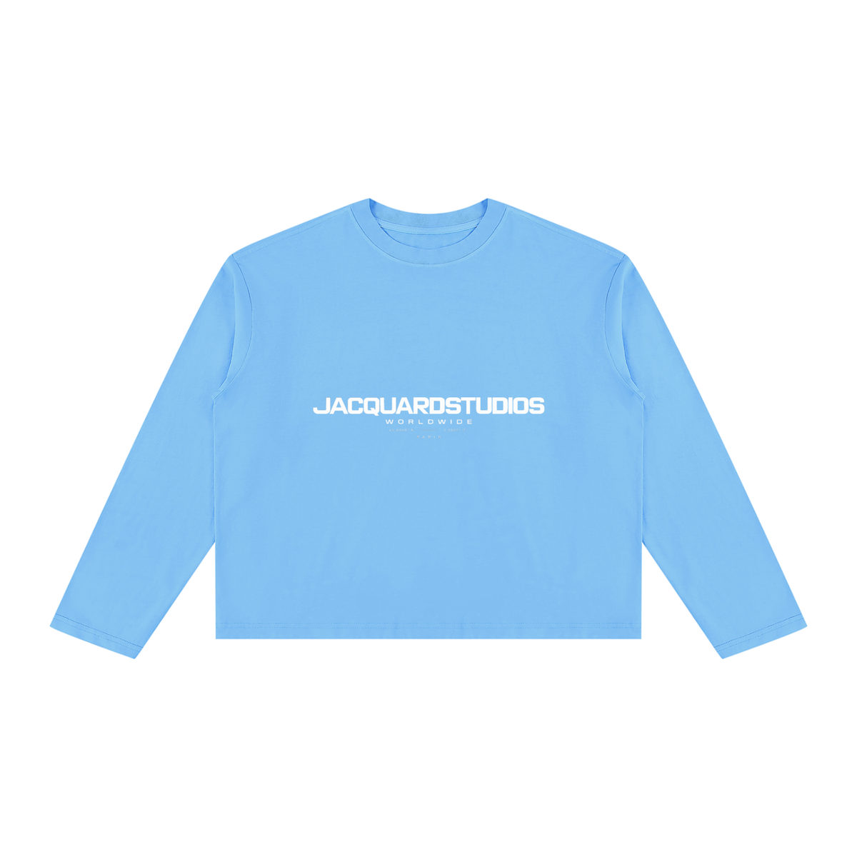 JacquardStudios Worldwide Longsleeve in Sky Blue
