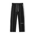 JacquardStudios Studio Stripe Straight Pants in Black